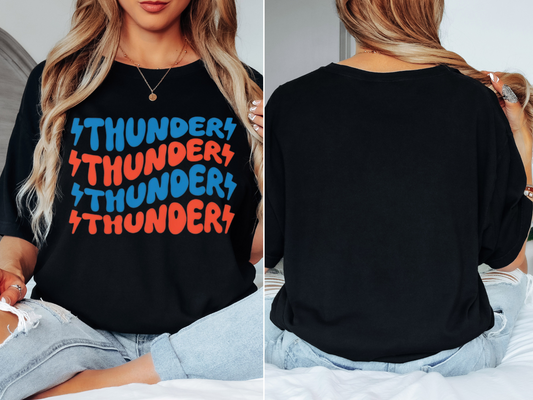 OKC Thunder Basketball Tee